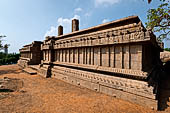 Mamallapuram - Tamil Nadu. The ruined Raya gopuram.